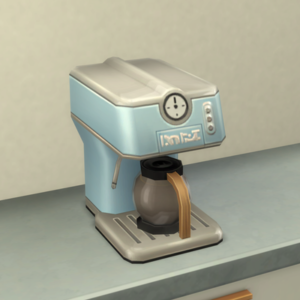 Machine à café vintage du jeu Les Sims 4
