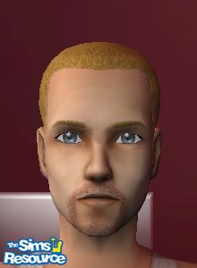 Barbe de trois jours pour bouc roux clair par wildstar24