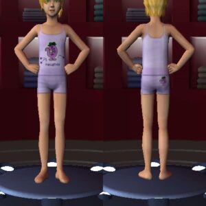 Maillot de bain Little Miss Naughty pour fillette par wildstar24