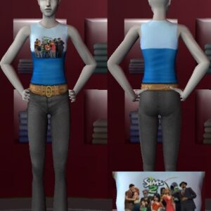 Débardeur Sims 2 par kuiosikle