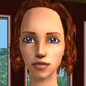 Yeux bleu vif par Vanilla Sim