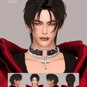 Coiffure et accessoires Maxis Hair NOTZ pour Sims 4