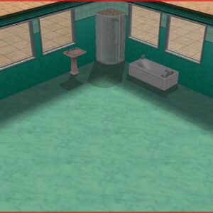 3 carrelages en marbre gris, vert et rose par 25or6to4