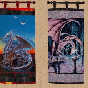 Tapisseries murales dragons par BitzyBus