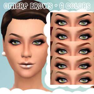 Sourcils dégradés (Ombre Brows) par Cloud9sims