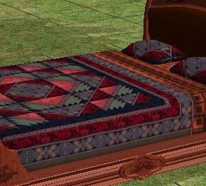 Parure de lit recolorée par DBCAB