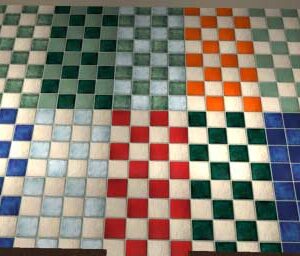 Collection de 10 carrelages colorés par DawnKeeper