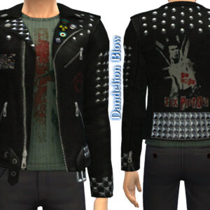 Veste en cuir Sex Pistols par JannyK