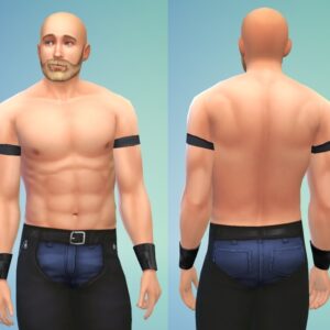 Débardeur (ou torse nu) avec brassards par JosephTheSim2k5