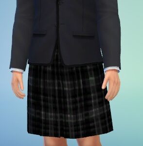 Kilt tartan plissé (non-default) par JosephTheSim2k5