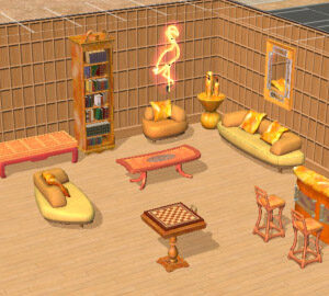 Salon orange par Juely_P