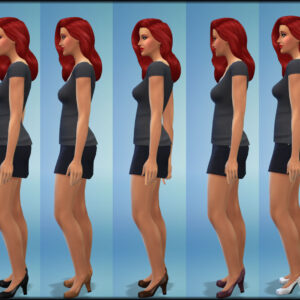 Escarpins Maxis à talon épais par Julie J