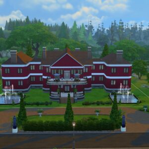 Villa rouge (Red Villa) par Kira_The_First