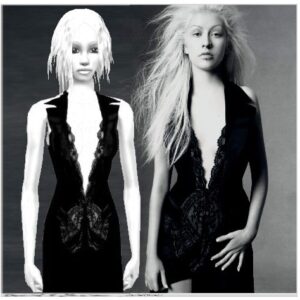 Robe Versace 2 par Lady M.