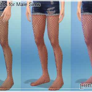 Collants résille Eclipse pour hommes par Lunar Eclipse