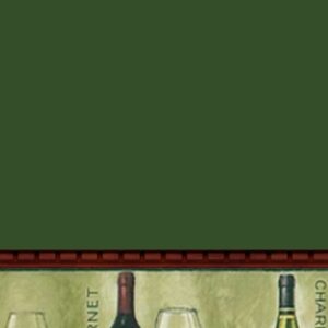 Peinture vert forêt avec lambris lie-de-vin par MiStIqUe