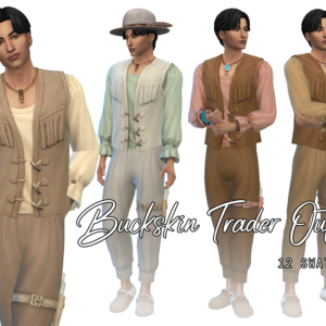 Buckskin Trader Outfit par Naunakht