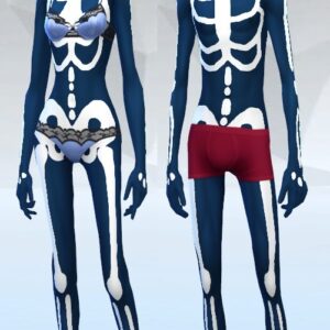 Squelette en surcouche de peau (Skeleton Skin Overlays) par Obj