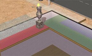 Set de carrelages transparents par RGiles
