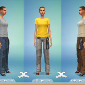 Tenue d'ouvrier débloquée par Snaitf
