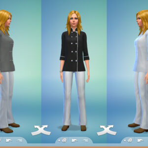 Tenue de chef cuisinier débloquée par Snaitf