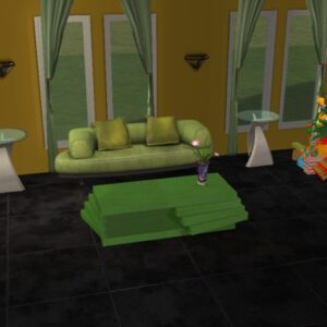 7 recolorations de la table basse Science Stone Dramatic par Temporary