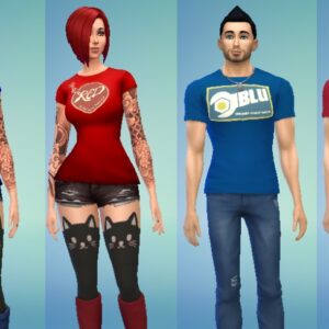 T-shirts Team Fortress 2 (homme et femme) par TheUselessMedic