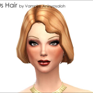 Coiffure années 20 pour femme par Vampire_aninyosaloh