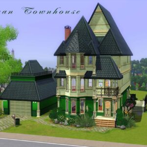 European Townhouse, maison de ville européenne par Zandrama