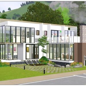 Villa moderne ensoleillée par amiao103