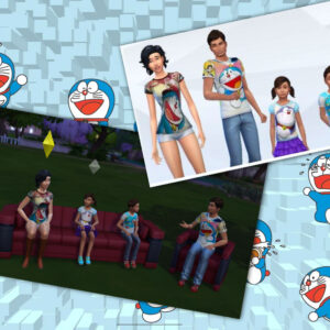 Tenues Doraemon Happy Family par askurei