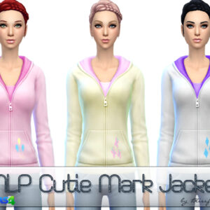 Vestes My Little Pony à cutie marks par blissful_sims