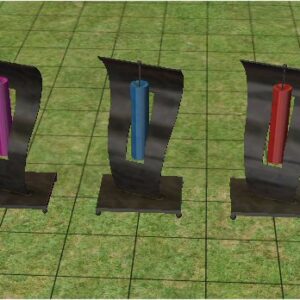 Neuf sculptures My Chi recolorées par brgndyrose31