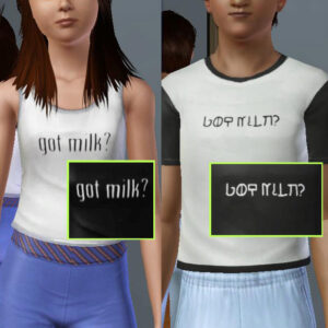 « Got Milk? », t-shirts pour toute la famille par daluved1