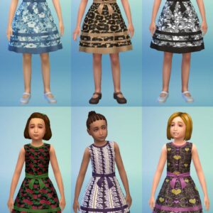 Jolies robes habillées pour filles (enfants) par jennyfer2004