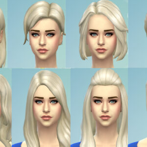 Blond Targaryen, nouvelle couleur pour toutes les coiffures féminines par kellyhb5