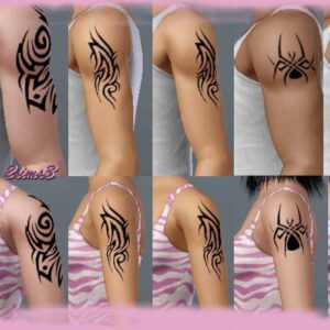Tribal Tattoo 2, tatouages tribaux par lurania