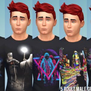 5 t-shirts graphiques pour homme par melanch0lydreams