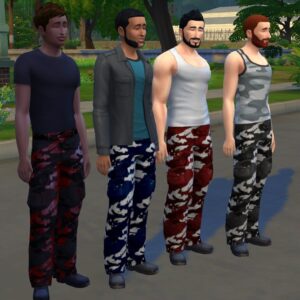 Pantalon camouflage pour hommes par mrbreon