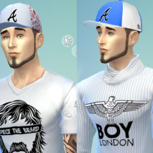 Casquettes plates New Era (lot de 4) par nathanjenner