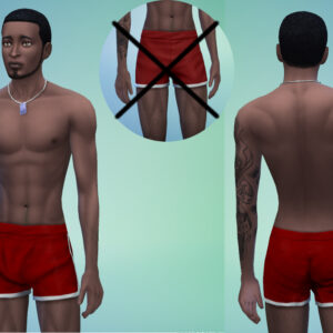 Short court réaliste pour hommes par ondra76