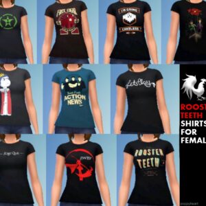 T-shirts Rooster Teeth pour femme par poppyheart