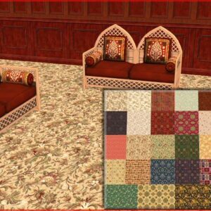 Moquettes à motifs Axminster par semloh