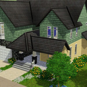 Luxury Family Craftsman, maison familiale de style Craftsman par yellowusagi