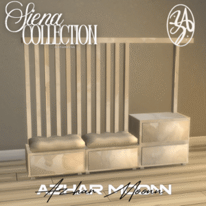 Collection Siena pour The Sims 4 : canapé et meubles élégants beige