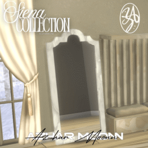 Collection Siena par AzharMoonn - Robe élégante dans le jeu Les Sims 4