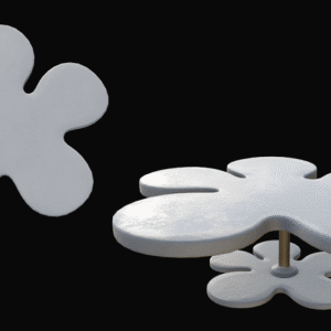 Pied de table en forme de fleur, jeu *Les Sims 4*