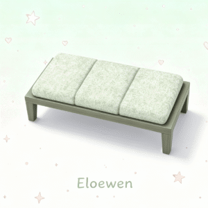 Canapé Eloewen pour enfant, jeu *Les Sims 4*