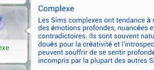 Personnage du jeu Les Sims 4 ressentant des émotions complexes et profondes