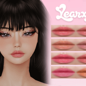 Tutoriel maquillage Sims 4 : 5 nuances de lèvres